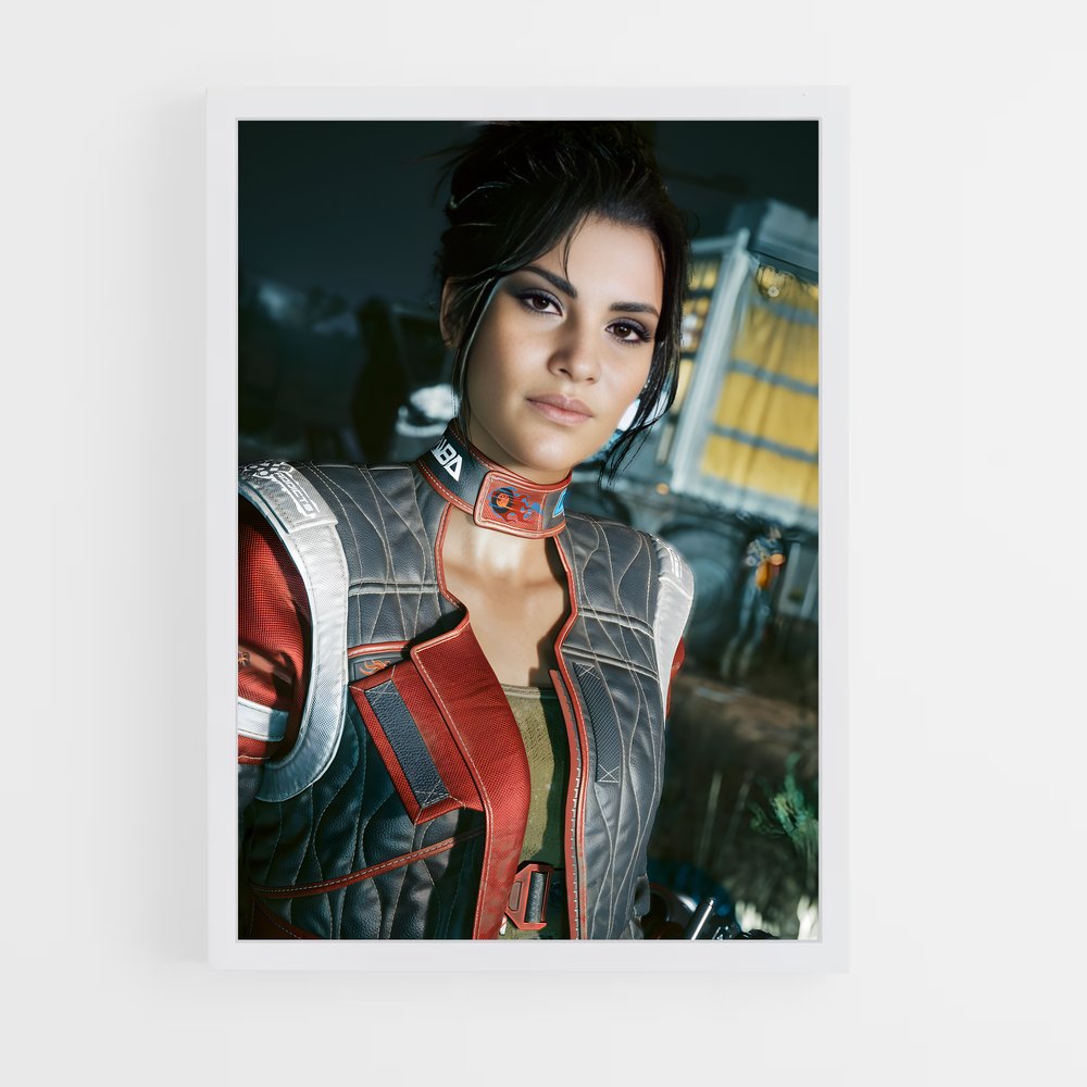 Poster Panam palmer gilet – affiche Cyberpunk (vue 3)